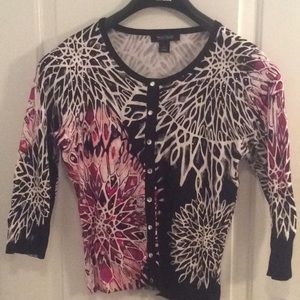 White house Black market sparkling sweater